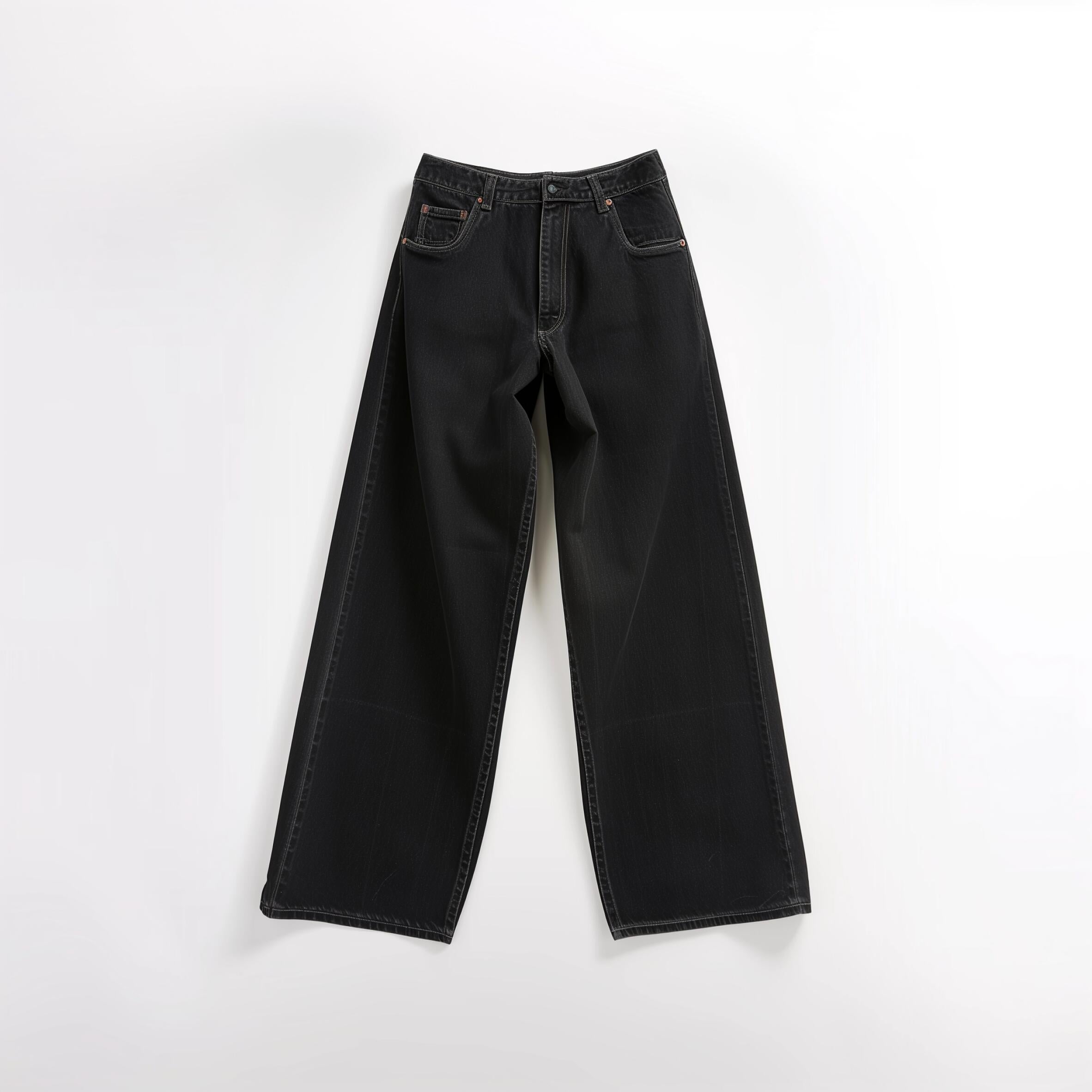 Black Chrome Heart Jeans (4PF)